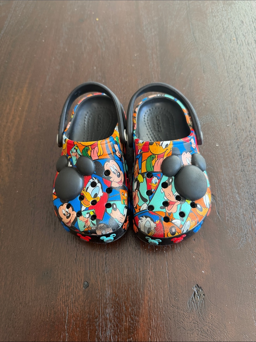 Walt Disney World toddler Crocs. Light up!